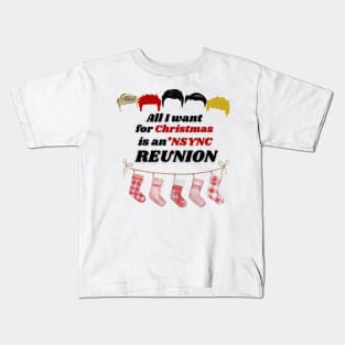 All I want for Christmas is an NSYNC Reunion Kids T-Shirt